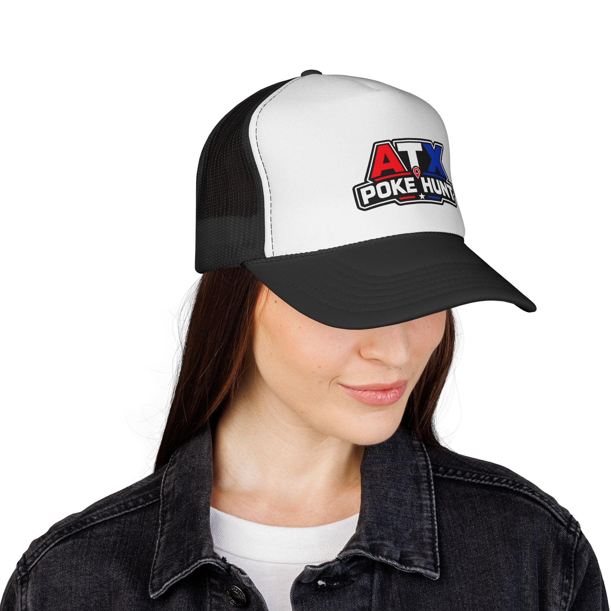 ATX Poke Hunt Trucker Cap — Austin Go Baseball Hat