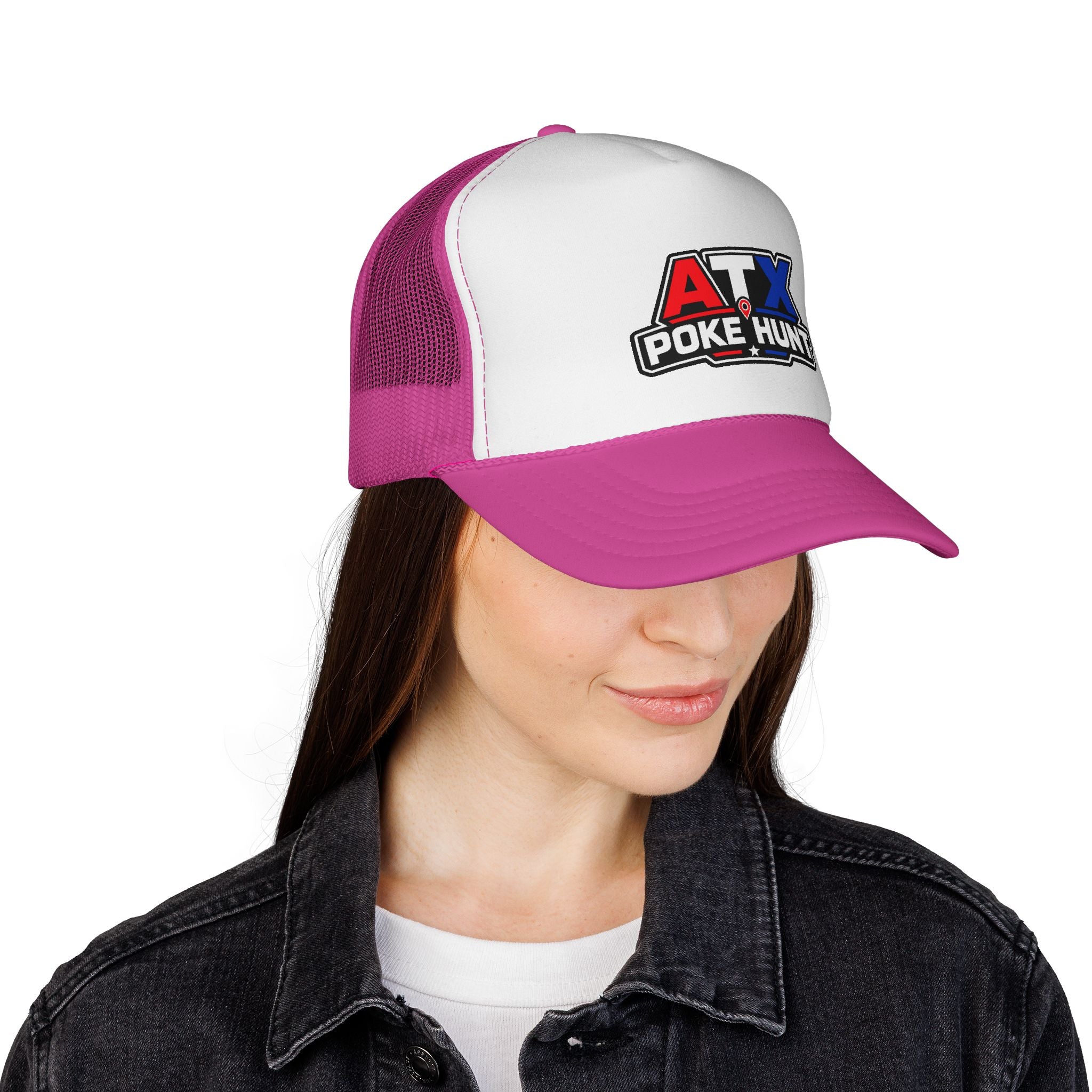 ATX Poke Hunt Trucker Cap — Austin Go Baseball Hat