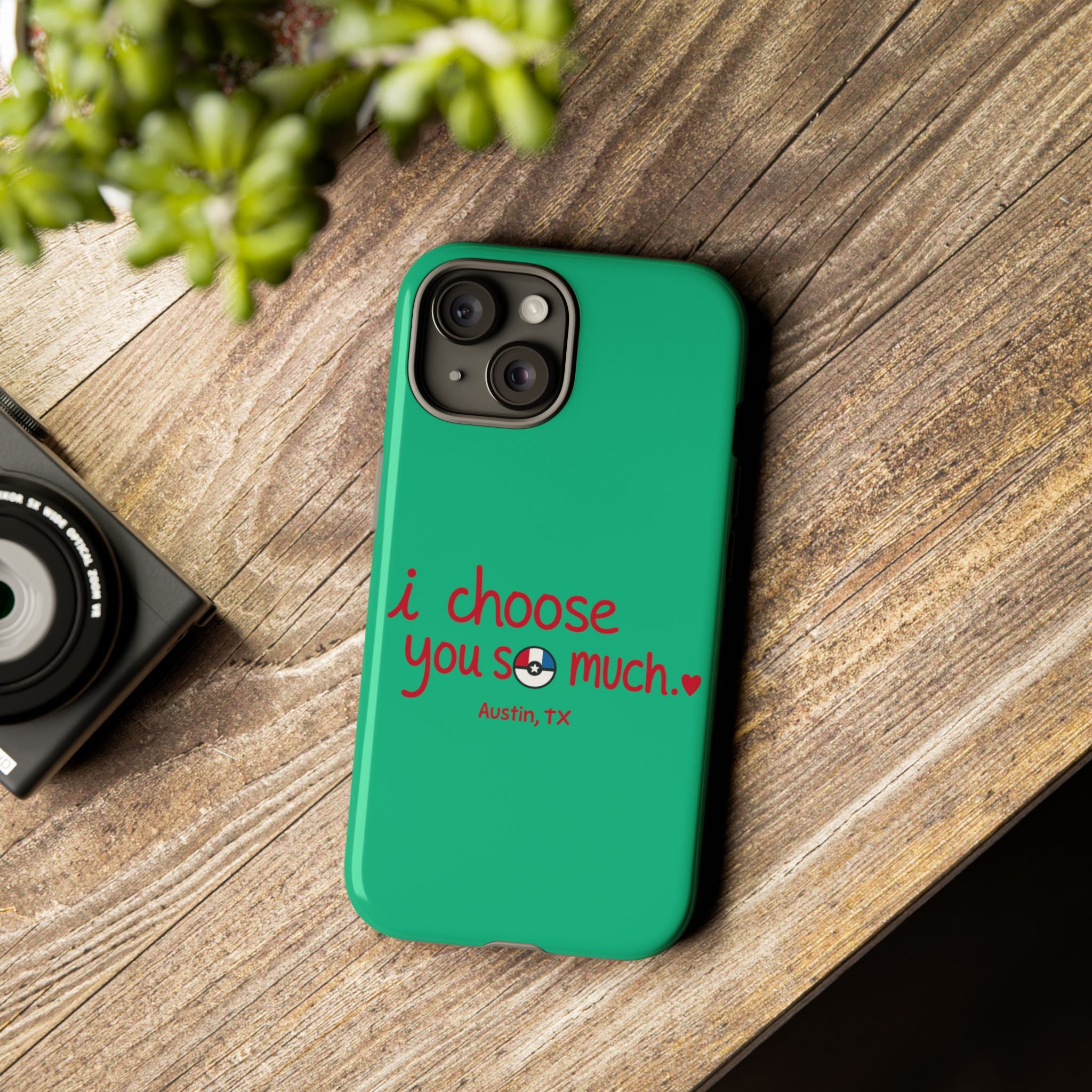 Tough Case — "I Choose You So Much" Poke-Inspired Protective Phone Case