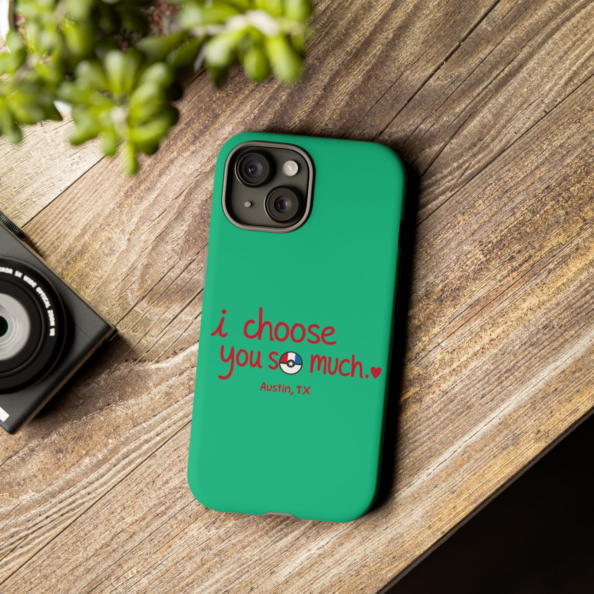 Tough Case — "I Choose You So Much" Poke-Inspired Protective Phone Case